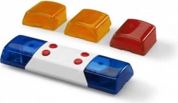 Uniwersalna lampa ostrzegawcza Bruder z modułem dźwiękowym