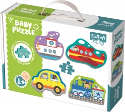 Baby puzzle transport 4x2 elementy