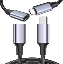Tekstylny kabel USB‑C 2 m – szybkie ładowanie i przesył danych
