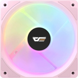 Różowy wentylator komputerowy Darkflash CL12 LED