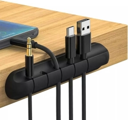 Ag847 organizer kabli czarny