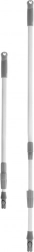 Teleskopowy stalowy trzonek do mopa i zamiatacza 94–158 cm CLEAN SYSTEM