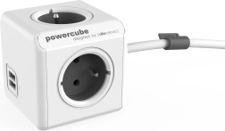 Przedłużacz PowerCube Extended USB 1,5 m szary