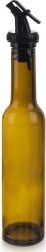 Szklana butelka na olej i ocet z dozownikiem 210 ml