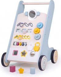 Drewniany aktywny chodzik Bigjigs Baby Leśne zwierzątka