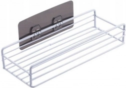 Samoprzylepna biała półka kuchenna