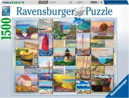 Puzzle RAVENSBURGER COASTAL COLLAGE, 1500 elementów