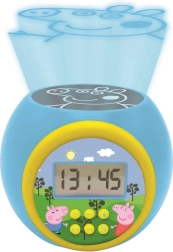 Dziecięcy budzik Świnka Peppa z projektorem