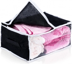 Worek do przechowywania pościeli 27 l z przezroczystym okienkiem