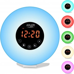 świetlny budzik Adler AD 1916