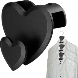 Organizer haków do wieszaków do szafy - zestaw 12 sztuk