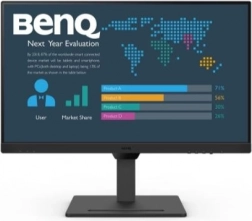 27″ biurowy monitor BENQ z QHD IPS, 75 Hz, 5 ms, HDMI i USB‑C