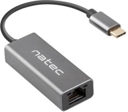 Natec Cricket USB‑C gigabitowa karta sieciowa RJ‑45