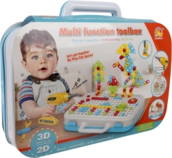 Kreatywna mozaika z wiertarką dla dzieci