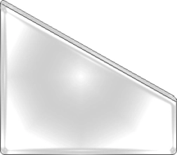 Samoprzylepna skośna kieszeń A4, średnia, 6 szt.