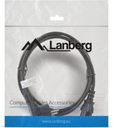 Przewód zasilający 1,8 m czarny z wtykami CEE 7/7 - IEC 320 C13