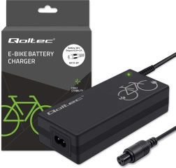 Ładowarka do roweru elektrycznego 36 V (42 V, 2 A) z wtykiem GX12-3Pin + kabel zasilający