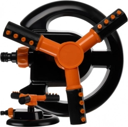 Obrotowy zraszacz ogrodowy 360° z 3 ramionami GARDLOV