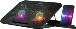 Chłodząca podstawka pod laptop NS-510 z podświetleniem RGB, 15,6″