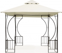 Altana ogrodowa 3×3 m z bocznicami i moskitierą MultiGarden