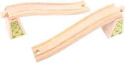 Tory nadjazdowe z filarami 2 szt. Bigjigs Rail