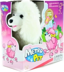 chodzący piesek na kabel z merdającym ogonkiem