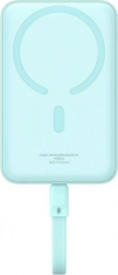 Magnetyczny mini powerbank Baseus 10000mAh USB-C 30W MagSafe niebieski