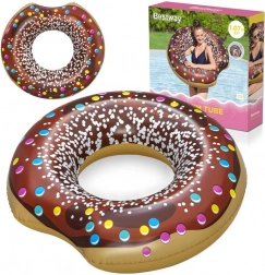Nadmuchiwana opona donut 107 cm BESTWAY – Brązowa
