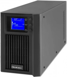 Zasilacz awaryjny UPS online 2 kVA (1,6 kW) z czystą sinusoidą i LCD