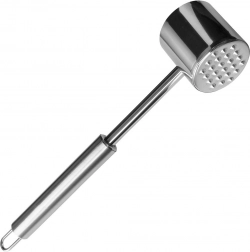 Dwustronny nierdzewny tenderizer do mięsa LUXY 27 cm