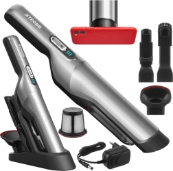 Bezprzewodowy ręczny odkurzacz samochodowy ProVac XTROBB z bezszczotkowym silnikiem i filtrem HEPA