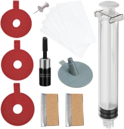 Zestaw do naprawy przedniej szyby – szybka naprawa pęknięć i odprysków