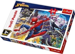 Puzzle maxi 24 elementów – NIEUSTRASZONY SPIDER‑MAN