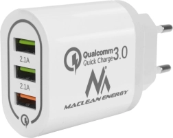 Ładowarka Qualcomm 3xUSB Maclean Energy