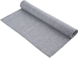 Poliestrowy bieżnik na stół 140 × 40 cm – Jasnoszary