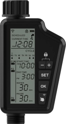 Inteligentny sterownik nawadniania Wi‑Fi z wyświetlaczem LCD Avatto