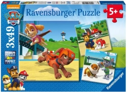 Ravensburger puzzle Psi patrol 3×49 elementów