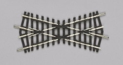 Piko Skrzyżowanie 30° z drewnianymi podkładami