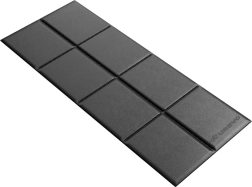 Mata pod sprzęt fitness UREVO 160 × 65 cm czarna