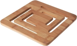 Bambusowa podstawka pod garnek 20 × 20 cm