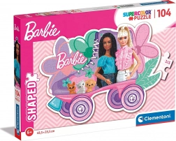 Puzzle w kształcie BARBIE 104 elementy