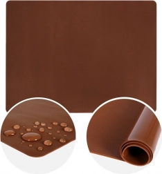 Silikonowa mata robocza do ciasta 60 × 50 cm pomarańczowa