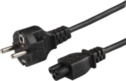 Przewód zasilający końcówka koniczynka IEC C5 1,8 m – opakowanie 10 szt. CL-81