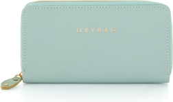 Damski portfel Mony L w kolorze miętowym