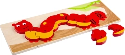 Liczbowe puzzle gąsienica BIGJIGS TOYS