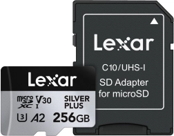 Karta pamięci Lexar Silver Plus microSDXC 256 GB