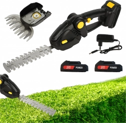 akumulatorowe nożyce do żywopłotu i trawy 2 w 1