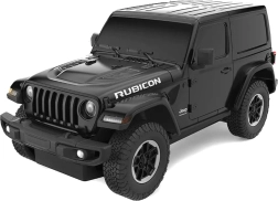 Jeep Wrangler JL na zdalne sterowanie Rastar w skali 1:24, czarny