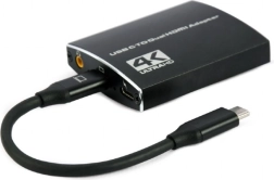 Adapter USB-C na 2x HDMI 4Kx2K audio