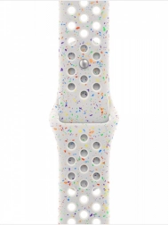 Sportowa opaska NIKE czysta platyna do koperty 42 mm – rozmiar M/L